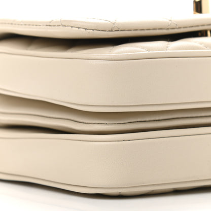 Chanel Lambskin Quilted Mini Citizen Chic Flap Ivory 9 of 11