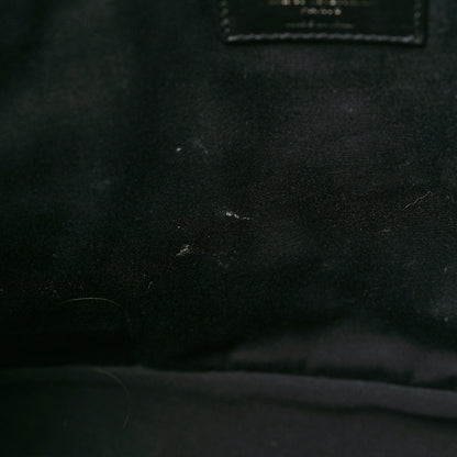 Saint Laurent Crinkled Calfskin Matelasse Monogram Large Niki Chain Satchel Asphalt 6 of 10