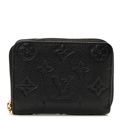 Louis Vuitton Empreinte Zippy Coin Purse Black 1 of 6