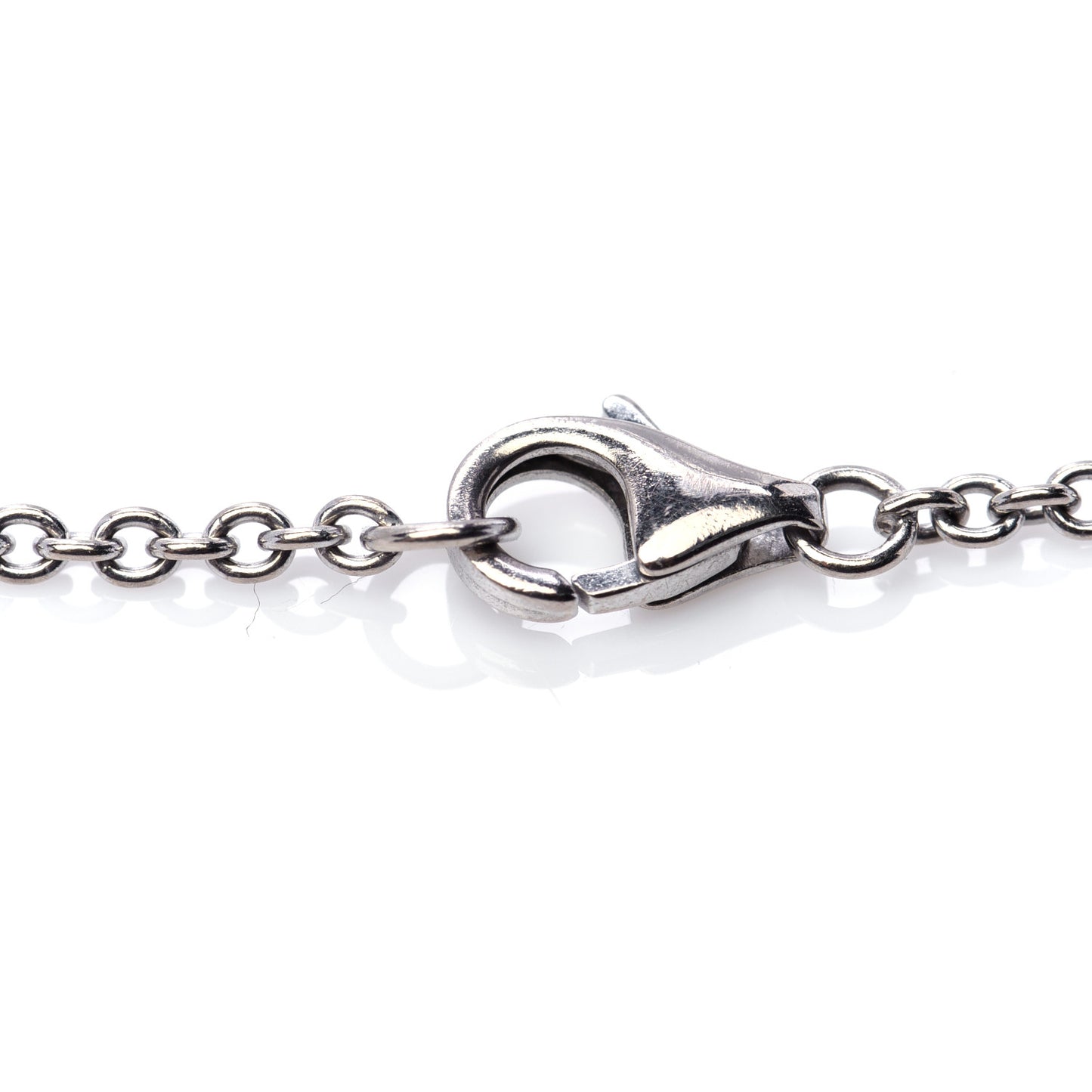 18K White Gold Interlocking LOVE Bracelet