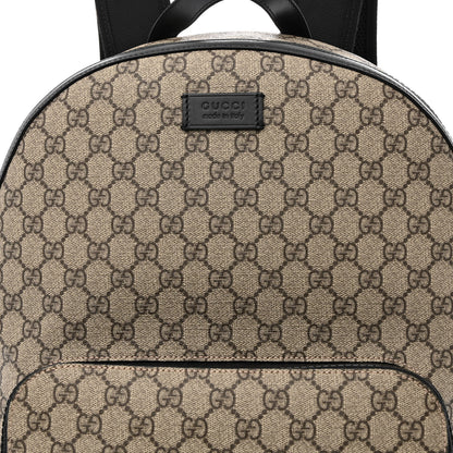 Gucci GG Supreme Monogram Medium Backpack Black 9 of 11
