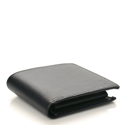 Louis Vuitton Epi Marco Wallet Black 4 of 8