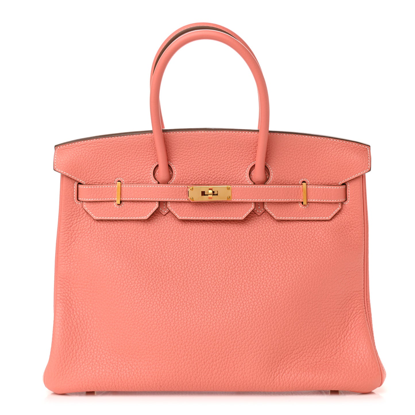 Taurillon Clemence Birkin 35 Crevette