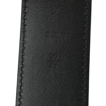 Louis Vuitton Damier Graphite 40mm LV Initiales Belt 90 36 5 of 6