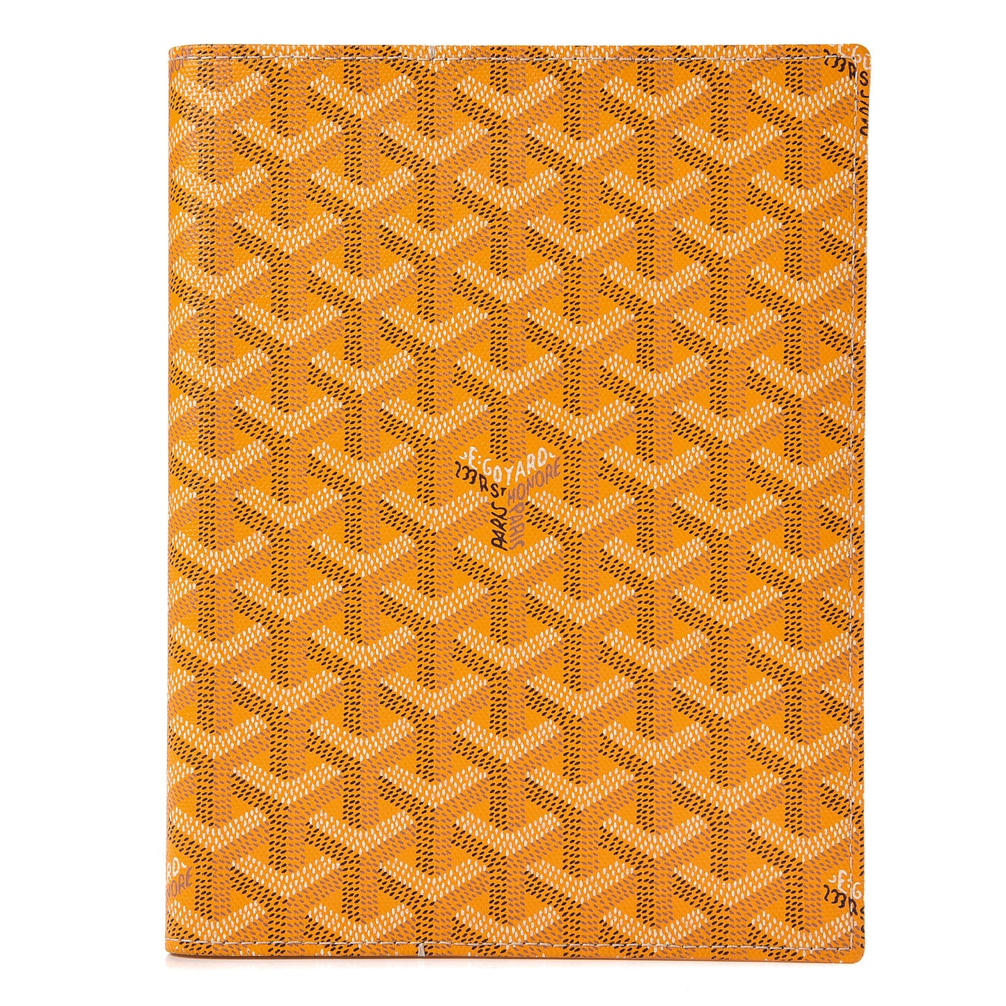 Goyardine Agenda Cover Yellow