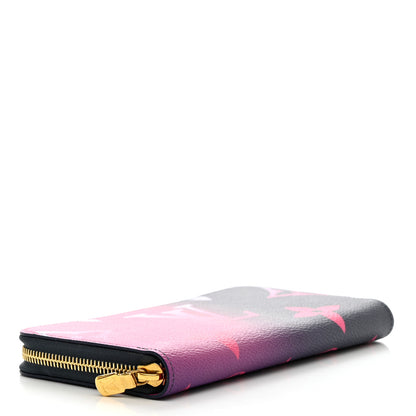 Louis Vuitton Monogram Giant Spring In The City Zippy Wallet Midnight Fuchsia 4 of 6