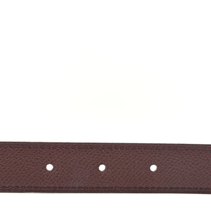 Hermes Swift Epsom 24mm Constance H Belt 85 34 Mauve Sylvestre Rouge Sellier 4 of 7