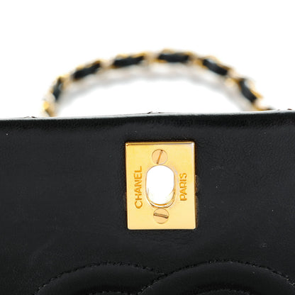Chanel Lambskin Quilted Small Single Flap Black 6 of 10