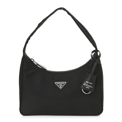 Prada Tessuto Nylon Mini Re-Edition 2000 Bag Black 1 of 11