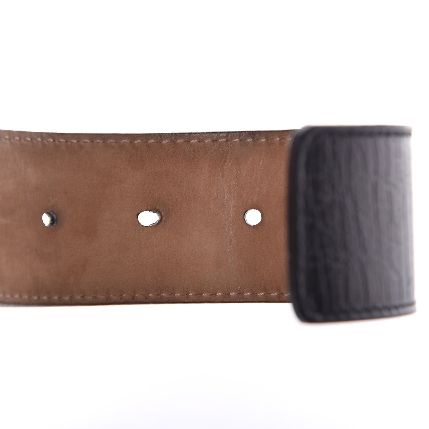 Calfskin Web Interlocking G Belt 105 42 Black