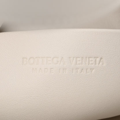Bottega Veneta Calfskin Intrecciato Small Castello Bucket Bag White 6 of 9