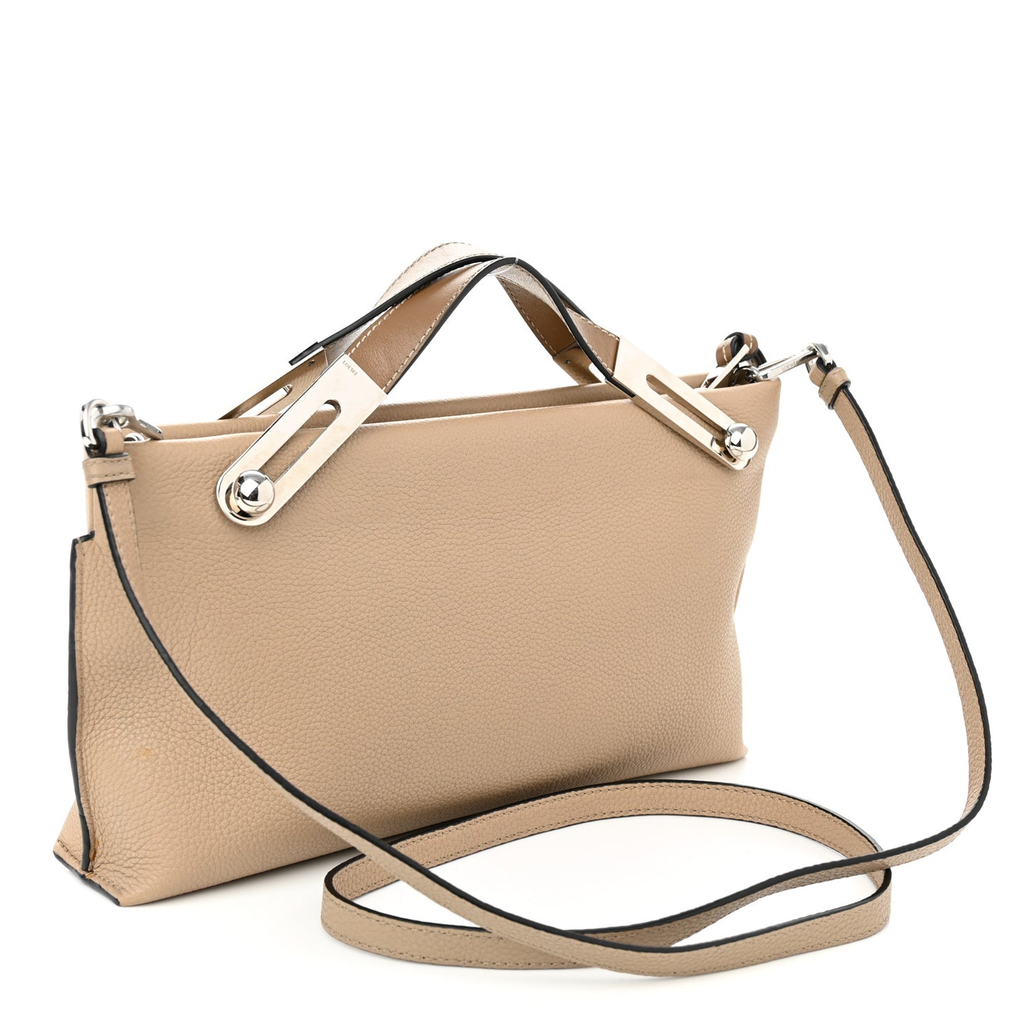 Grained Calfskin Small Missy Bag Sand