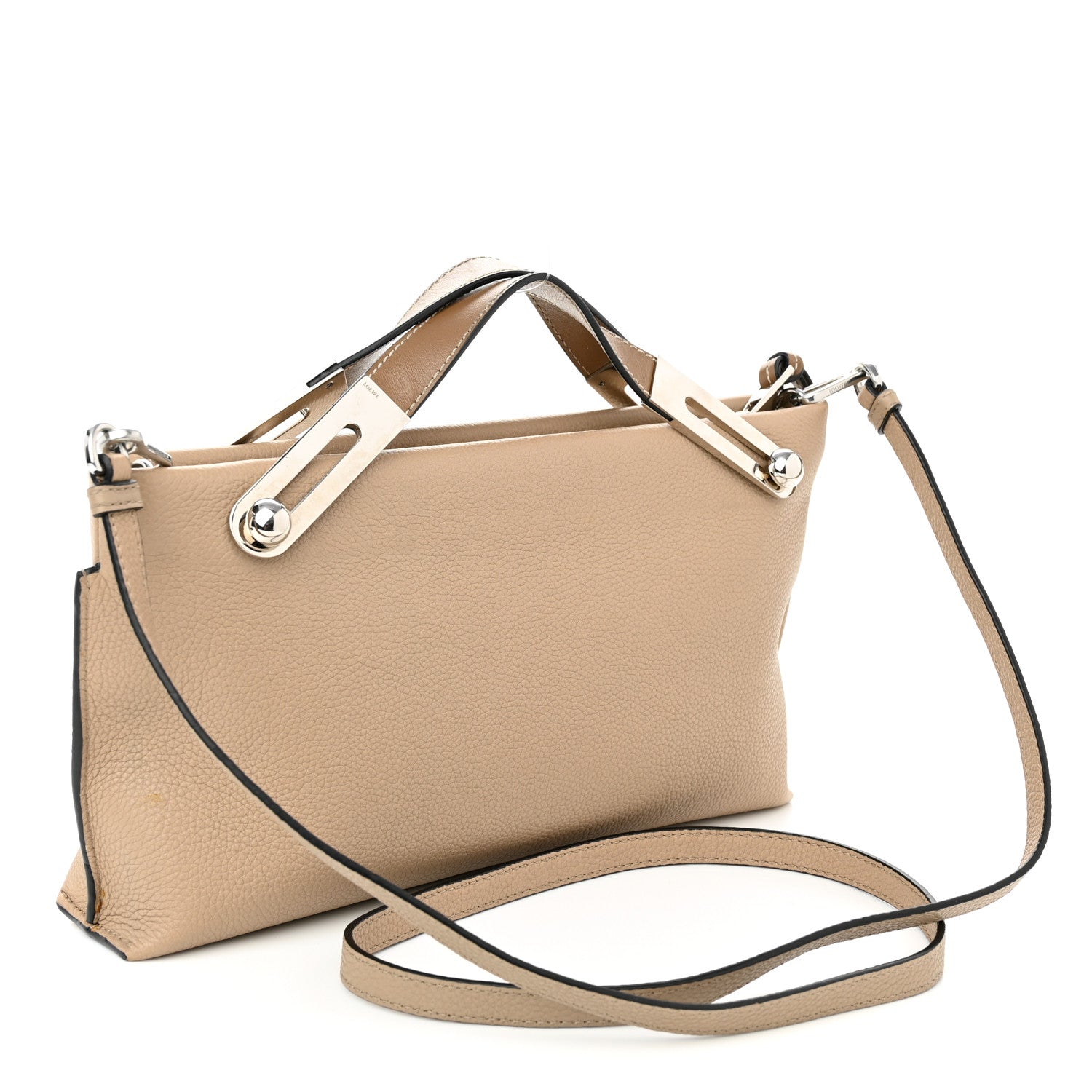 Loewe Grained Calfskin Small Missy Bag Sand 3 of 9