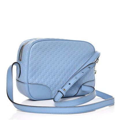 Gucci Microguccissima Mini Bree Messenger Bag Mineral Blue 3 of 7