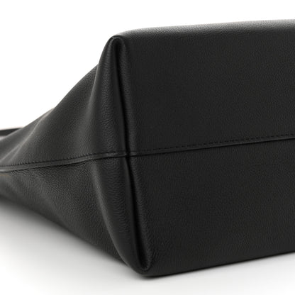 Louis Vuitton Calfskin Lockme Hobo Black 8 of 9