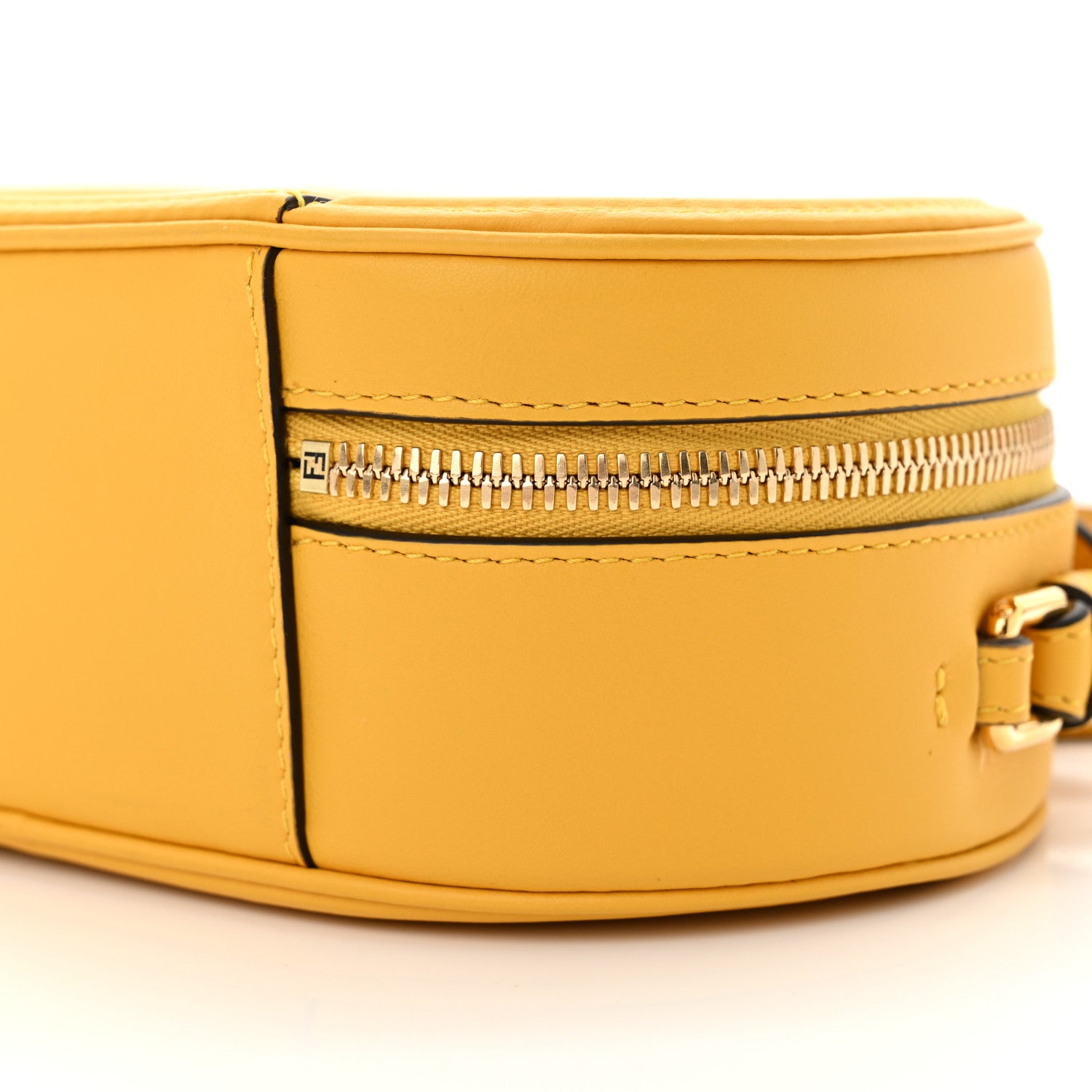 Fendi Vitello Grace Camoscio O'Lock Mini Camera Case Mimosa 10 of 10