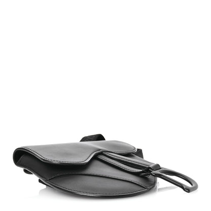 Christian Dior Ultra Matte Calfskin Saddle Belt Bag Black 4 of 13