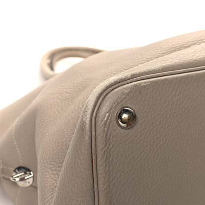 Hermes Taurillon Clemence Bolide 45 Gris Tourterelle 9 of 15