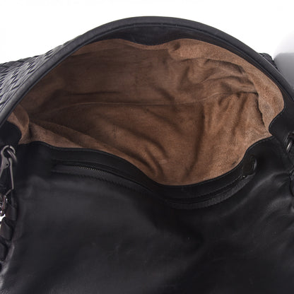 Bottega Veneta Nappa Intrecciato Dahlia Clutch Crossbody Black 5 of 9