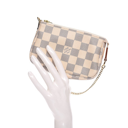 Louis Vuitton Damier Azur Mini Pochette Accessories 2 of 8