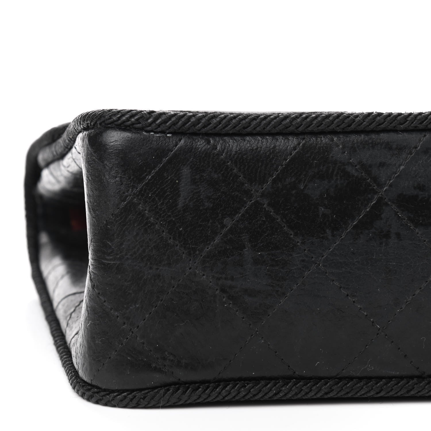 Chanel Lambskin Scallop Quilted Single Flap Black 5 of 12