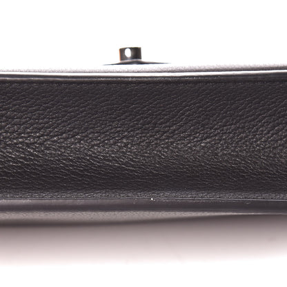 Louis Vuitton Soft Calfskin My Lockme Chain Pochette Black 8 of 12