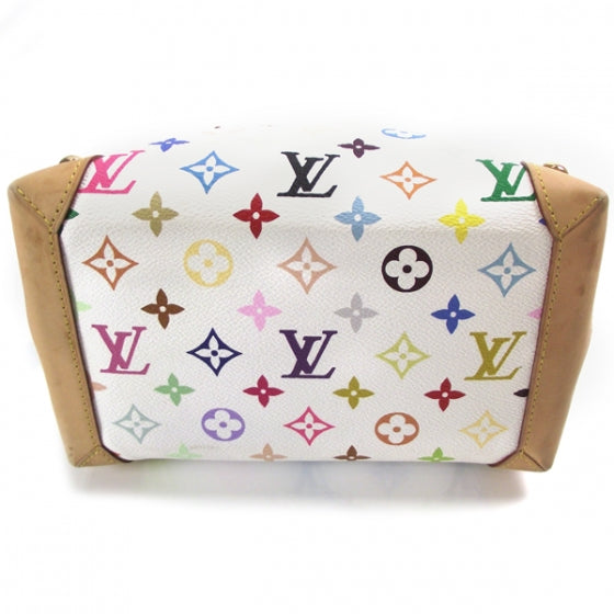 Louis Vuitton Monogram Multicolor Audra White 4 of 9