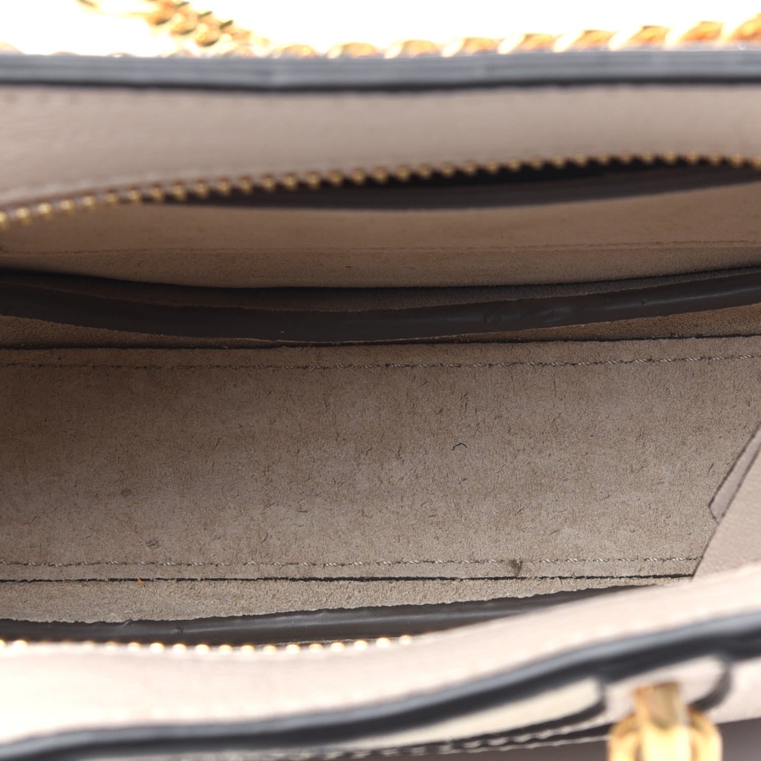 Chloe Calfskin Suede Mini Pixie Signature Belt Bag Abstract White 5 of 13