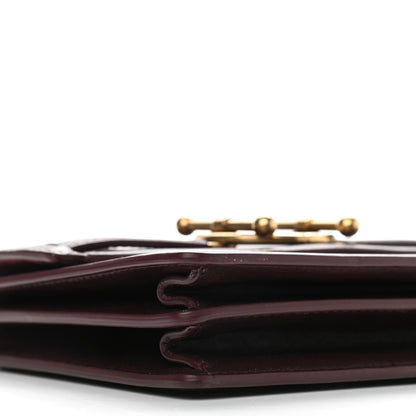 Christian Dior Calfskin Direction Flap Brown 4 of 10