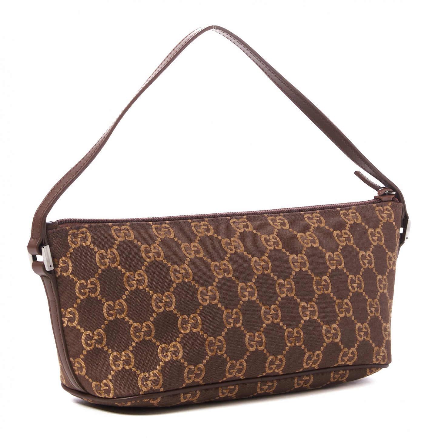 Monogram Boat Pochette Brown