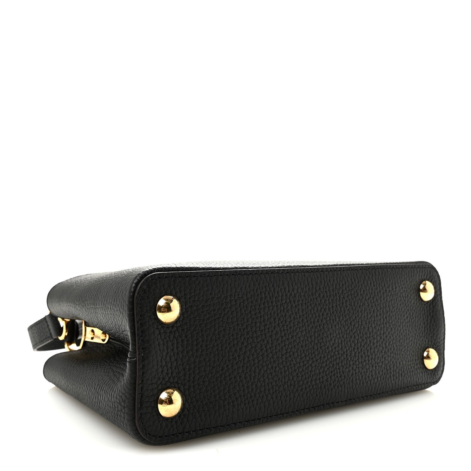 Louis Vuitton Taurillon Capucines BB Black 4 of 9