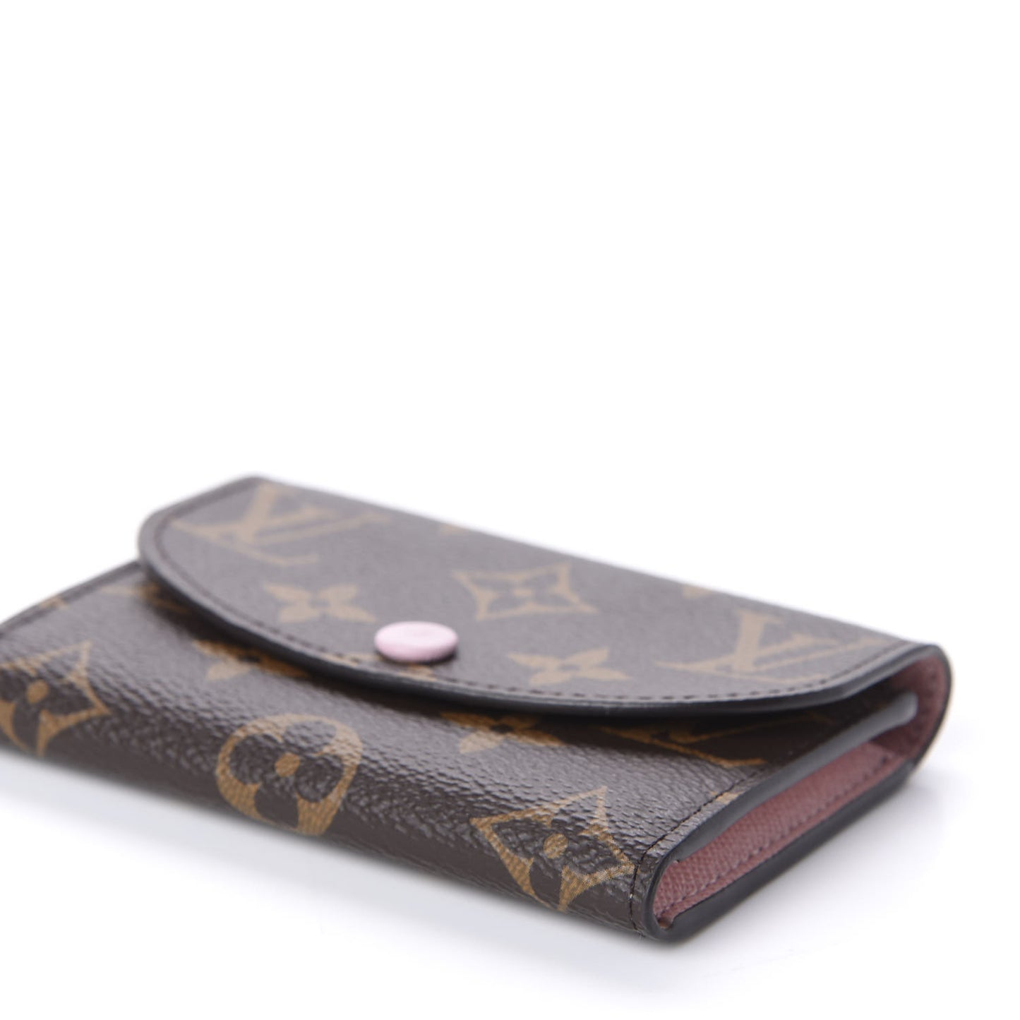 Monogram Rosalie Coin Purse Rose Ballerine