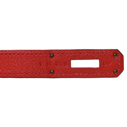 Hermes Togo Kelly Retourne 28 Rouge Casaque 7 of 14