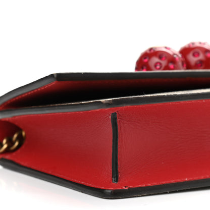 Gucci GG Supreme Monogram Mini Cherry Chain Bag 8 of 12