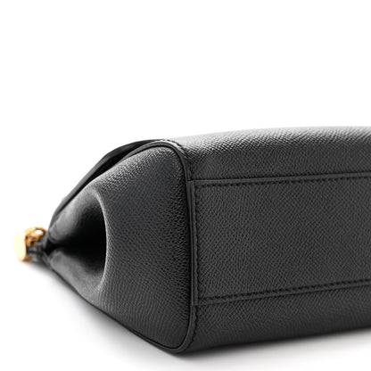 Dolce & Gabbana DOLCE &amp; GABBANA Dauphine Mini Miss Sicily Satchel Black 9 of 10