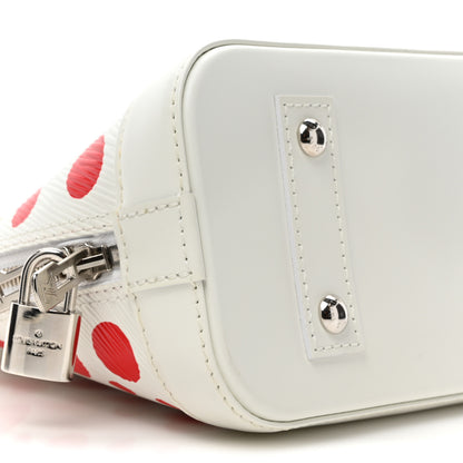 Louis Vuitton LV X YK Epi Alma BB White 9 of 11