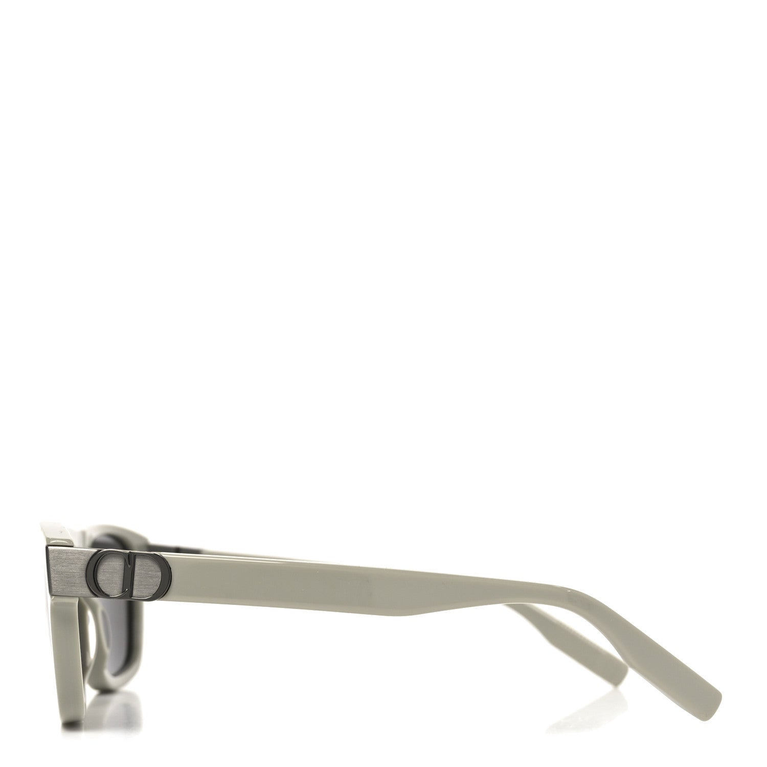 Christian Dior Acetate Rectangular CD Icon S31 Sunglasses Beige Smoke 3 of 7