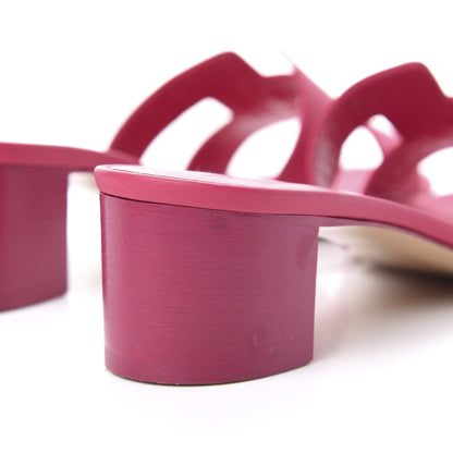 Hermes Epsom Oasis Sandals 37 Rose Pourpre 9 of 11