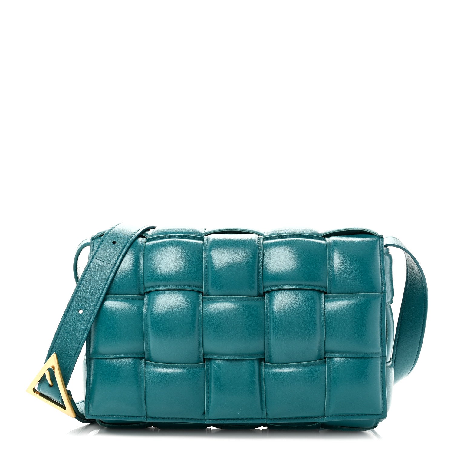 Bottega Veneta Nappa Maxi Intreccio Padded Cassette Crossbody Bag Mallard 1 of 9