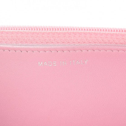 Chanel Calfskin Crystal Studded Boy Wallet On Chain WOC Pink 7 of 14