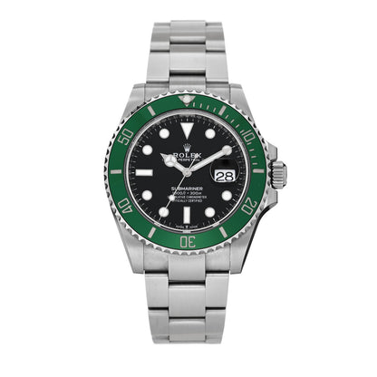 Rolex Stainless Steel 41mm Oyster Perpetual Submariner Date Starbucks Watch Black 126610LV 1 of 5
