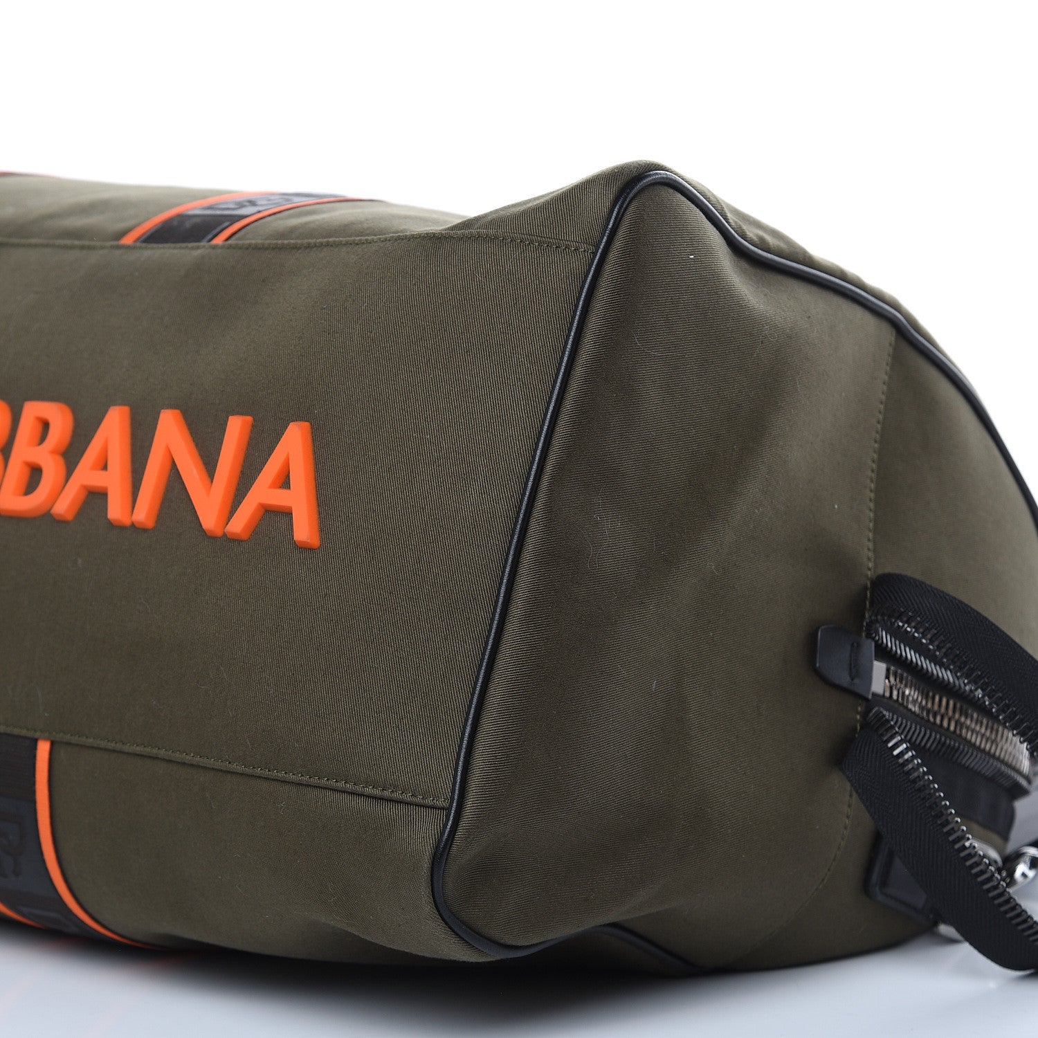 Dolce & Gabbana Canvas Logo Duffle Bag Green 8 of 13
