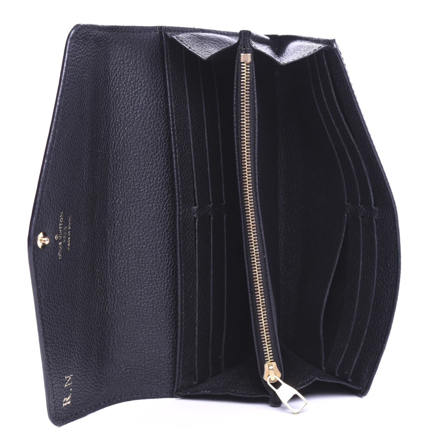 Louis Vuitton Empreinte Sarah Wallet NM Black 5 of 7