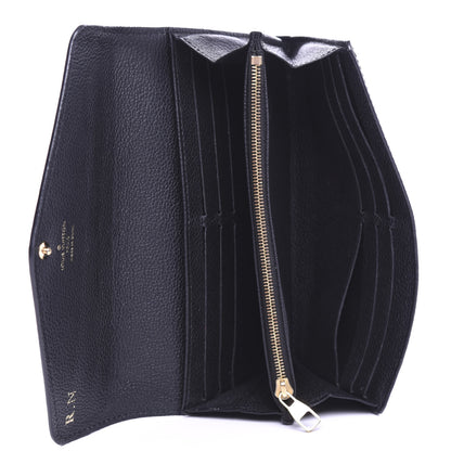 Louis Vuitton Empreinte Sarah Wallet NM Black 5 of 7