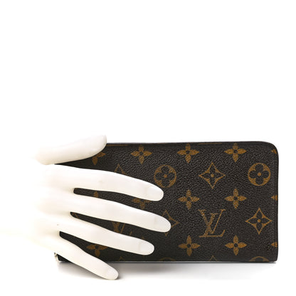 Louis Vuitton Monogram Porte-Monnaie Zippy Wallet 2 of 10