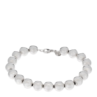 Tiffany Sterling Silver 10mm HardWear Ball Bracelet 1 of 4