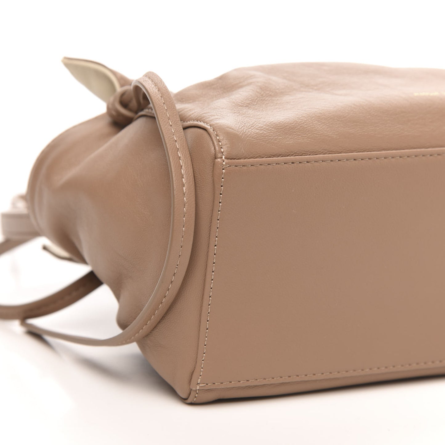 Lambskin Mini Protea Bag Biscotto