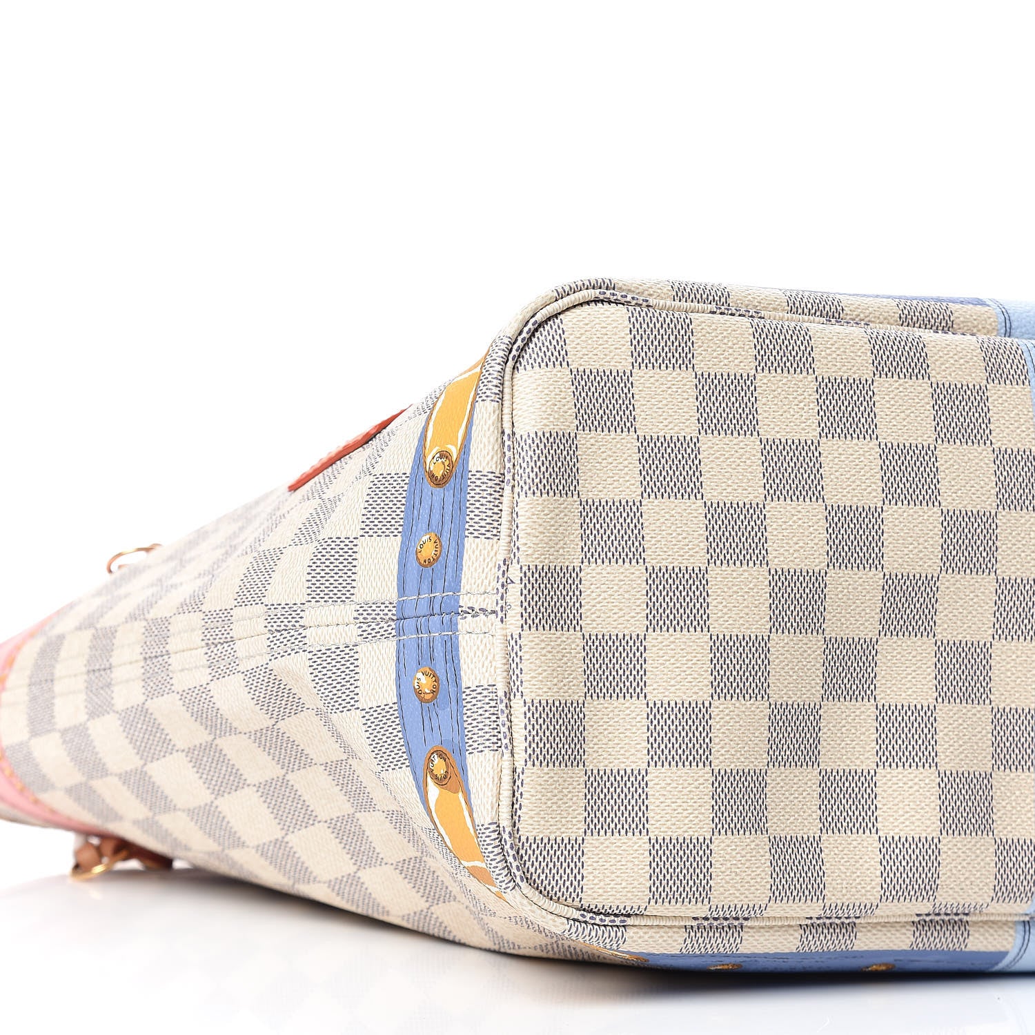 Louis Vuitton Damier Azur Summer Trunks Neo Neverfull MM 6 of 10
