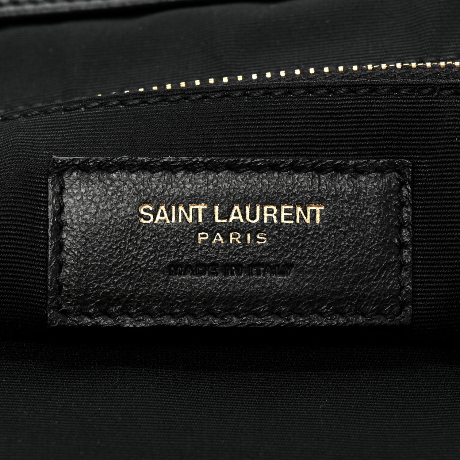 Saint Laurent Lambskin Quilted Maxi Icare Shopping Tote Black 8 of 14