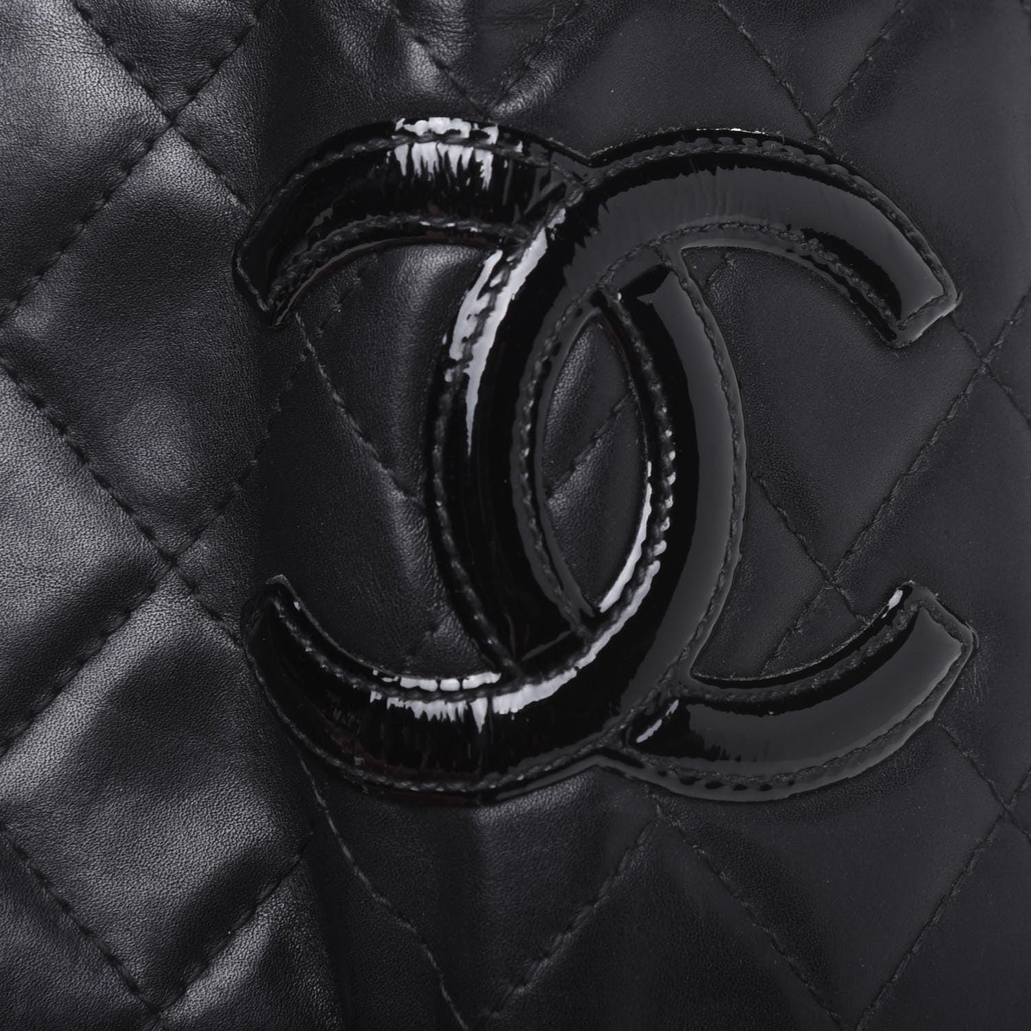 Chanel Calfskin Quilted Cambon 6 Key Holder Black 15 of 16